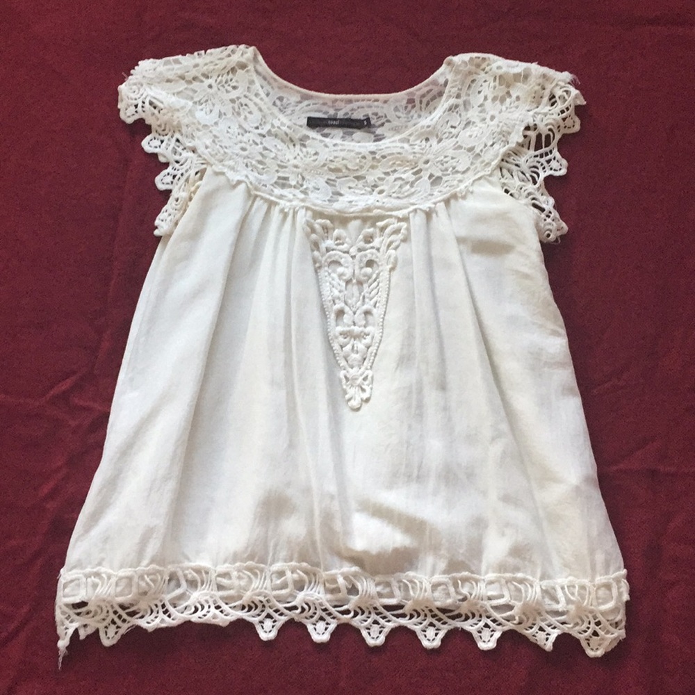 White Lace Top